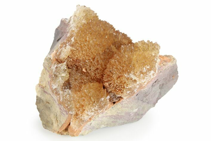 Fluorescent Calcite Crystal Cluster - Morocco #252184